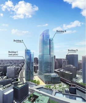 Mitsubishi unveils mega-development in Otemachi: 680,000 m2 GFA