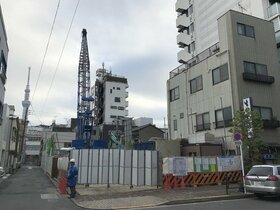 Cosmos Initia developing condominium in Asakusa