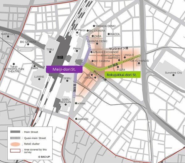 Retail Rent Survey: Ikebukuro (Q2 2015) - NIKKEI REAL ESTATE MARKET REPORT