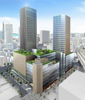 Mitsubishi and others to build 99,000m2 Kobe Sannomiya complex