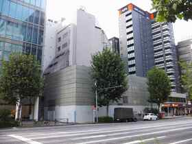 Mitsubishi developing office building in Hatchobori, Chuo-ku