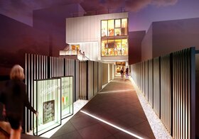 Restaurant building with SOHO offices planned in Nishi-Azabu