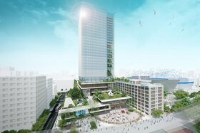 Mitsui JV developing 117,000 m2 GFA complex on Yokohama City Office site