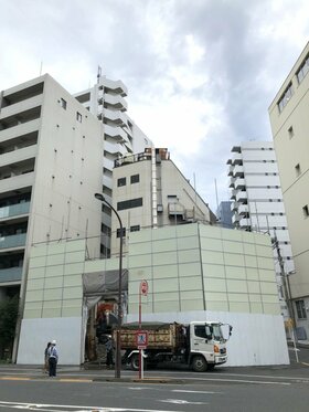 Dear Life developing apartment building in Omori, Ota-ku