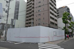 Apa developing hotel in central Kobe City