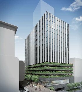 20,000 m2 GFA office building to be developed in Osaka’s Namba