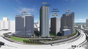 250,000 m2 GFA buildings slated for near Osaki Station exit