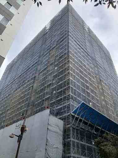 Central Glass moving to large wooden building in Nihombashi-Honcho