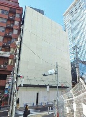 Sanwa reconstructing building in Shibuya