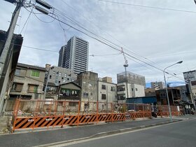 Nomura developing apartment building in Tsukishima, Chuo-ku