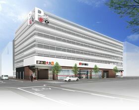 Public-private venture plans parking structure in Matsuyama City, Kagawa