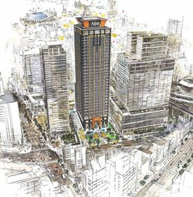 Apa developing 2064-room tower hotel in Osaka’s Namba