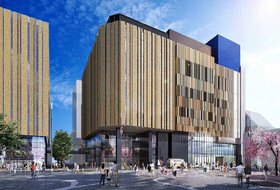 Animation goods seller constructing facility in Ikebukuro