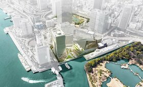 JR East's Takeshiba Project named 'Waters Takeshiba'
