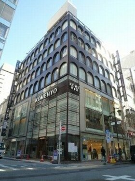 Charme Shoji reconstructing Ginza building on Miyuki-dori Street