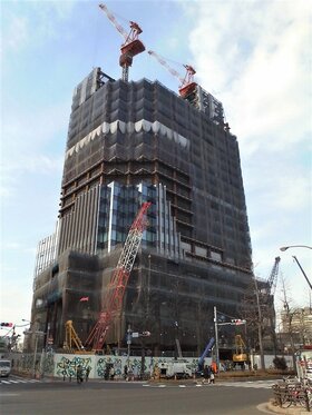 Asahi Life leasing 2,800 tsubos in Yotsuya Station area project