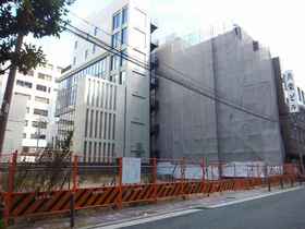 Sanwa-Juhan developing office building in Umeda, Osaka City